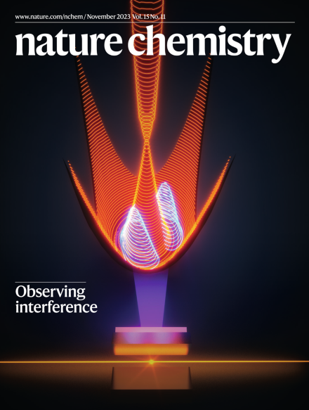 Observing Interference: QCL’s groundbreaking research featured on the cover of Nature Chemistry