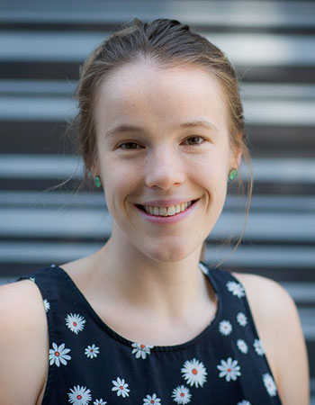 A headshot of Dr XAnthe Croot, Director of the Superconducting Quantum Circuits Laboratory