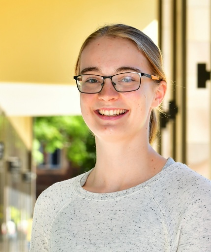 Alice Jeffery is awarded the University Medal