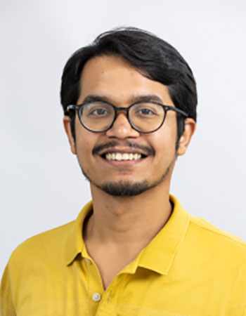 A headshot of Dr Abhijeet Alase, a Postdoctoral Research Associate in the Quantum Theory Group