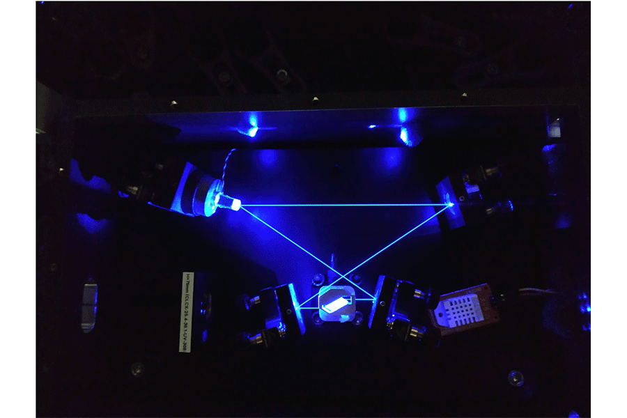 Laser system for trapped ion manipulation