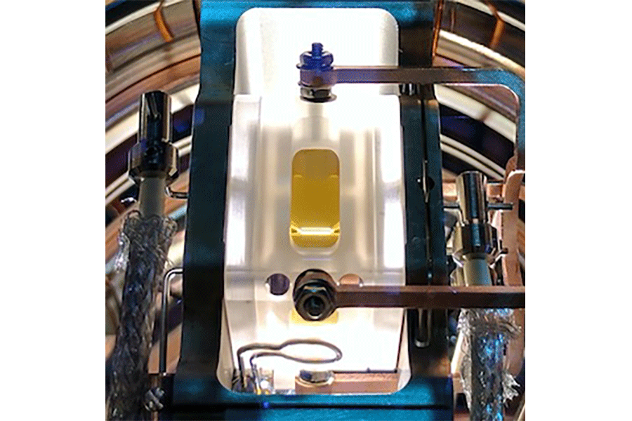 Linear Paul trap for ion-based quantum computing
